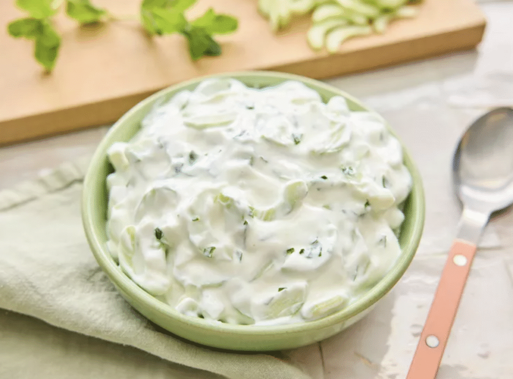 Simple Raita Cucumber Yoghurt Salads